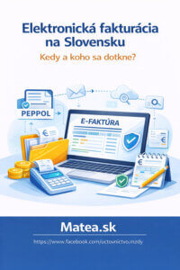 Elektronická fakturácia na Slovensku – povinná e-faktúra, kedy a koho sa dotkne